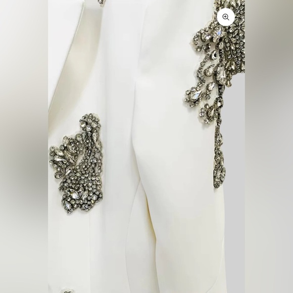 Refined Floral Embellished Pantsuit - Picture 6 of 6